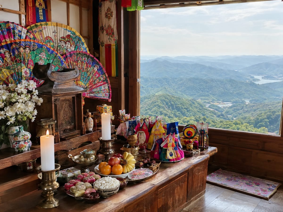 금정산 애기보살